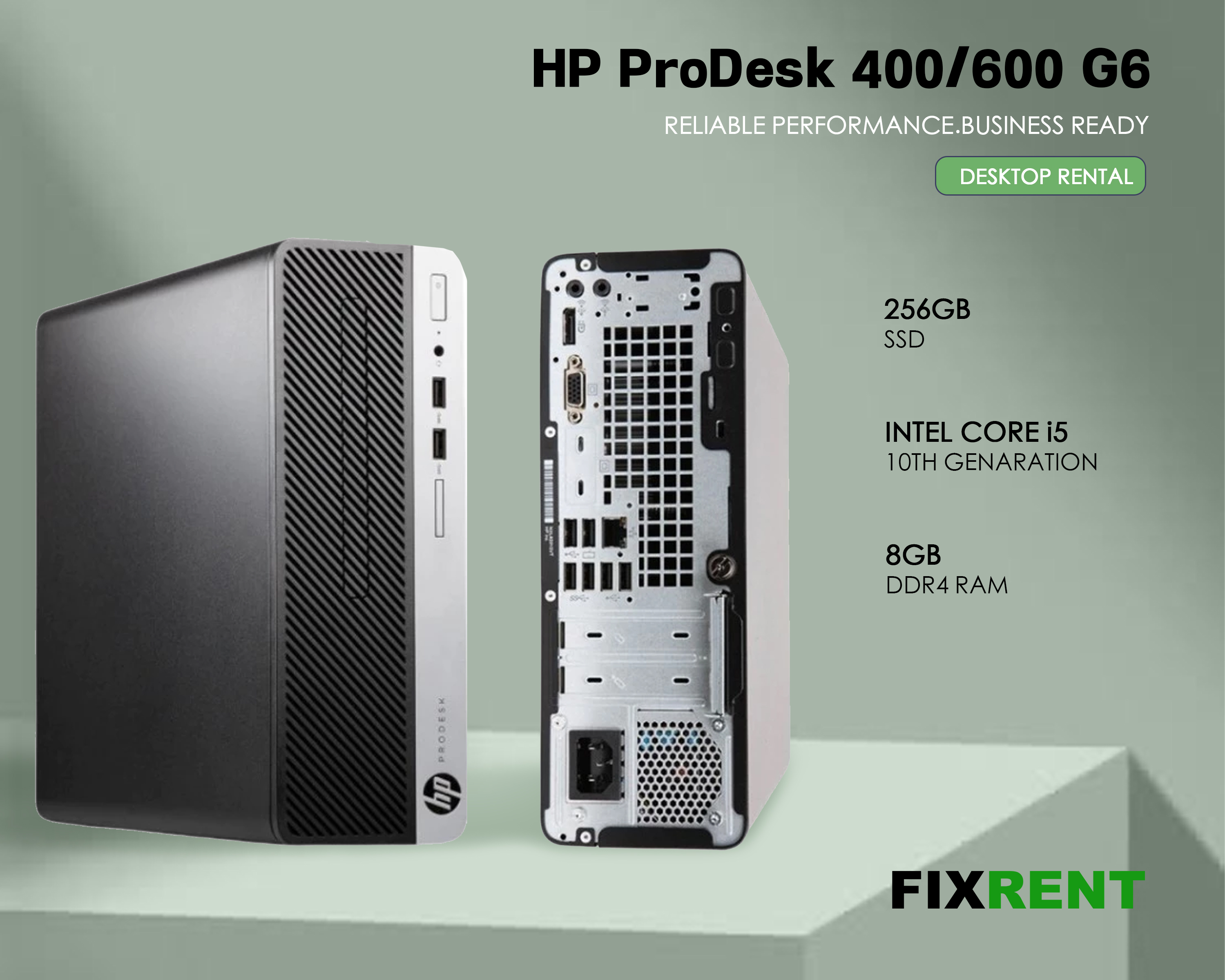 HP 400/800 G6 Desktop I5